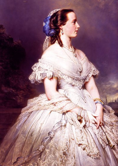 Retrato de la Reina María Hendrika de Franz Xaver Winterhalter